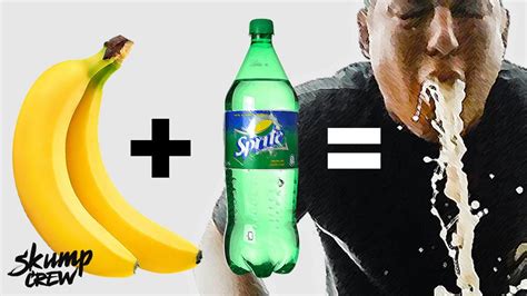 banana com sprite|Bananen und Sprite